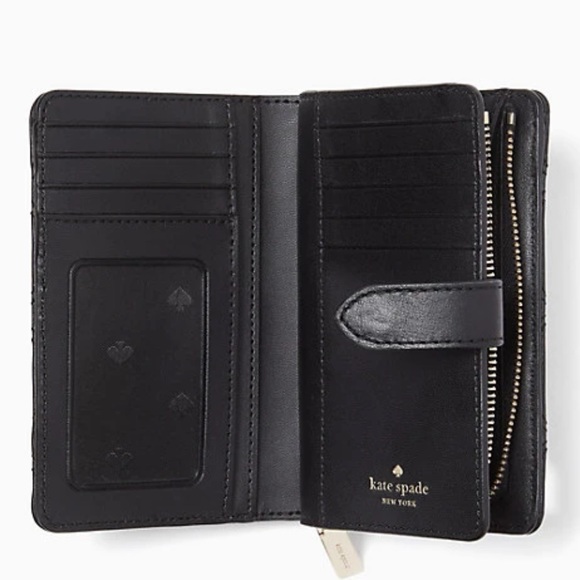 Kate Spade natalia medium compartment bifold wallet - Picture 3 of 16